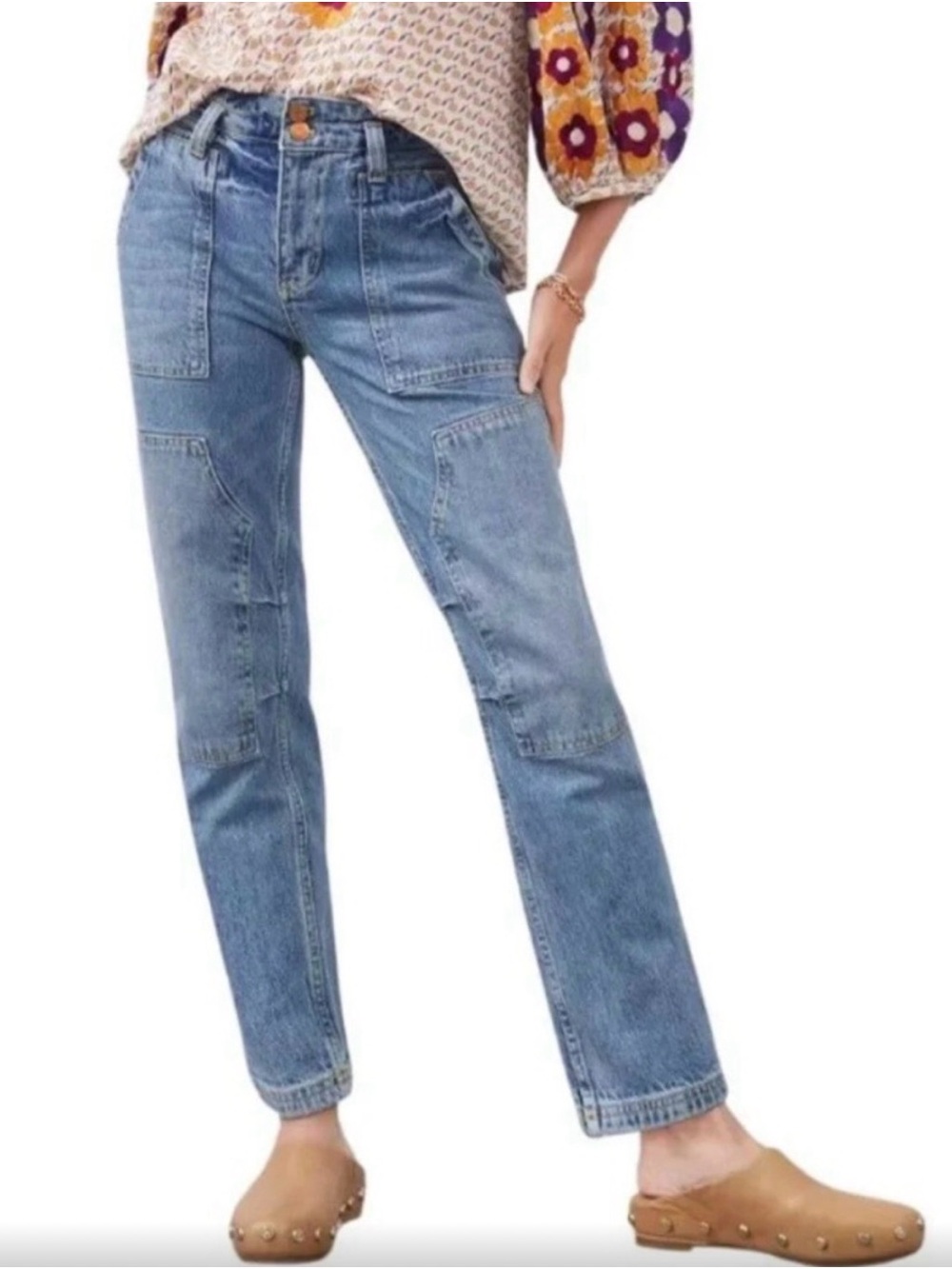 Women’s Light Blue Pilcro the Wanderer Jeans